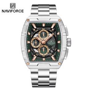 RELOJ NAVIFORCE SKU: NF8066 SILVER GREEN