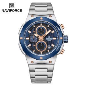 RELOJ NAVIFORCE SKU: NF8072 SILVER BLUE