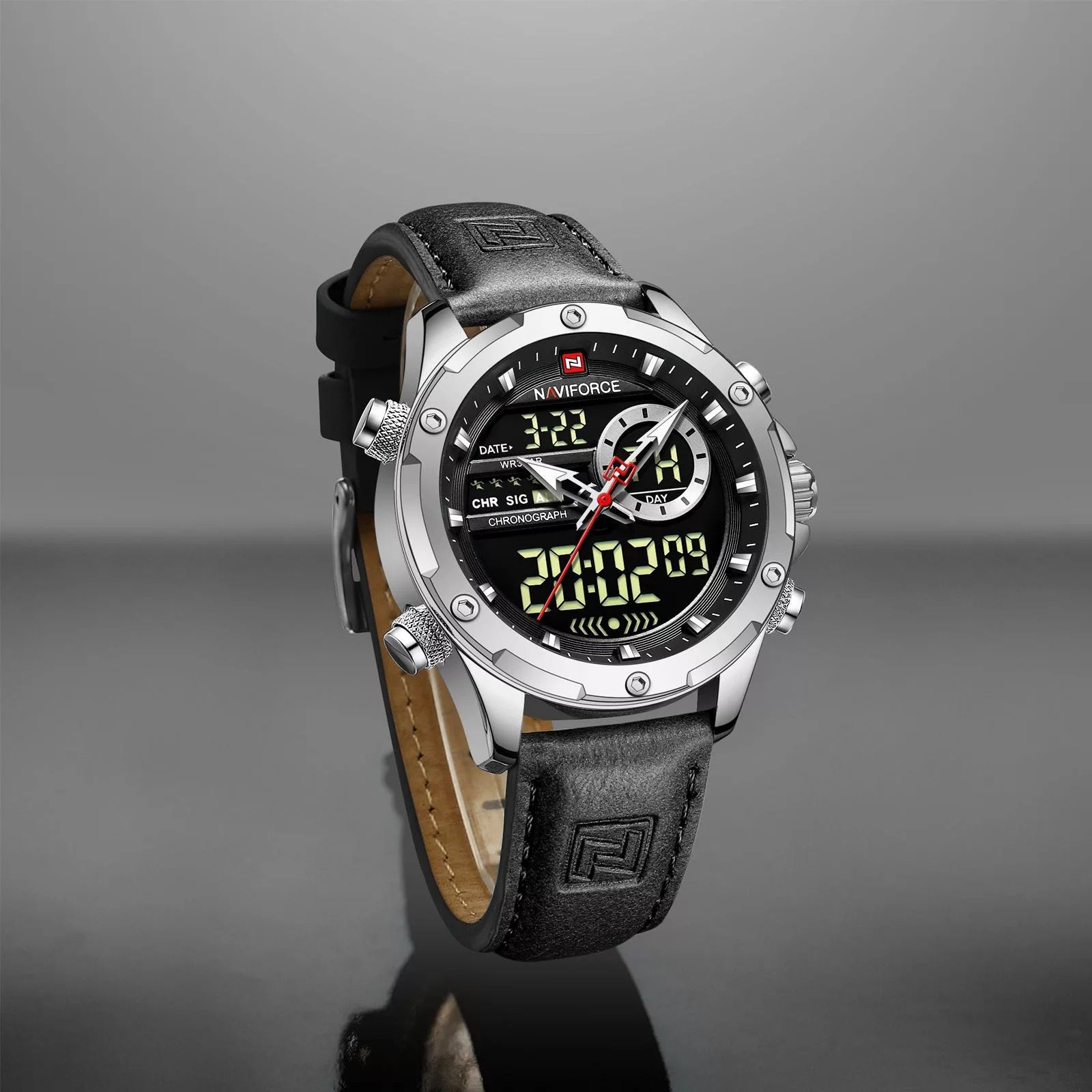 RELOJ NAVIFORCE SKU: NF9208 BLACK - Imagen 4